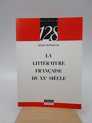 La littérature française du XXe siècle