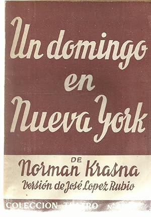 Seller image for UN DOMINGO EN NUEVA YORK for sale by ALZOFORA LIBROS