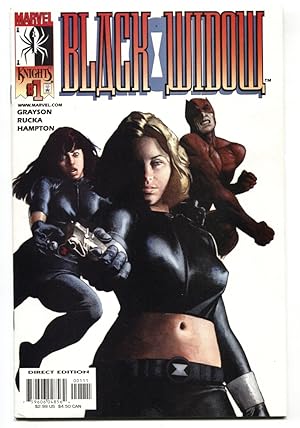 Image du vendeur pour Black Widow #1 2001 Marvel Knights comic book NM- mis en vente par DTA Collectibles