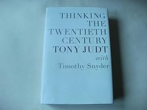 Imagen del vendedor de Thinking the twentieth century. a la venta por Ottmar Mller