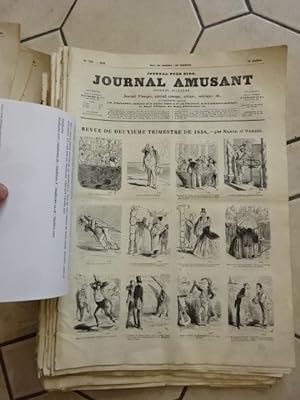 Journal amusant.-N° 132.-1858? Revue du deuxième trimestre de 1858, par Nadar et Darjou.