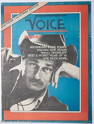 Seller image for The Voice: more than a newspaper; vol. 3, #27, December 30, 1981 Southern California Edition for sale by Bolerium Books Inc.