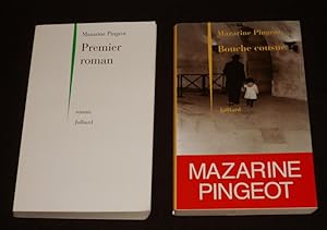 Image du vendeur pour Lot de 2 ouvrage de Mazarine Pingeot : Premier roman - Bouche cousue mis en vente par Abraxas-libris