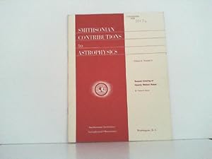 Smithsonian Contributions to Astrophysics. Volume 8, Number 6. - 1965. Second Catalog of Hourly M...