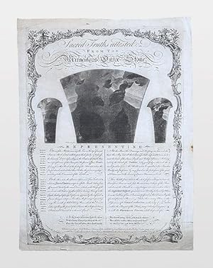 Seller image for Sacred Truths attested; From The Miraculous Onyx-Stone. for sale by George Bayntun ABA ILAB PBFA