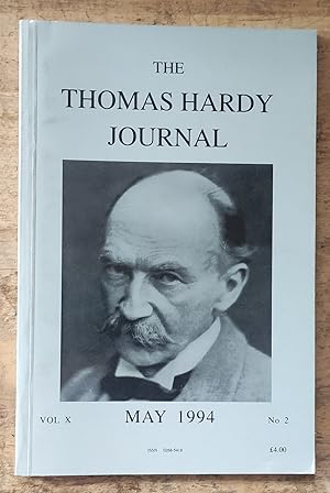 Seller image for Thomas Hardy Journal May 1994 Vol.X.2 for sale by Shore Books