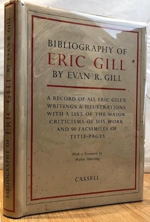 Bibliography of Eric Gill