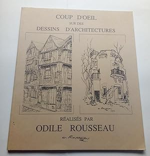 Observations et dessins d'architecture réalisés en Touraine et en Sologne de 1972 à 1988