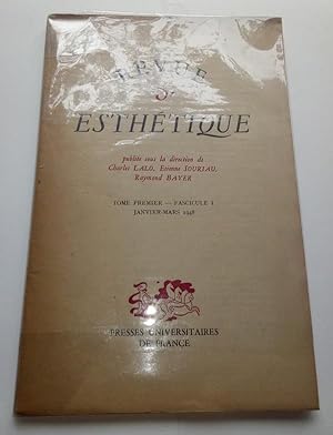 Revue d'Esthétique 1er numéro 1948