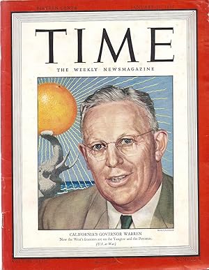 Time The Weekly News Magazine Volume XLIII Number 5 January 31, 1944 hd