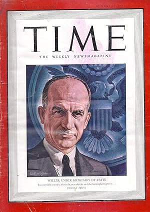 Time The Weekly News Magazine Volume XXXVIII Number 6 August 11, 1941 hd