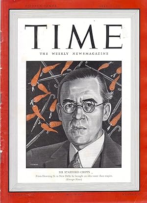 Time The Weekly News Magazine Volume XXXIX Number 15 April 13, 1942 hd