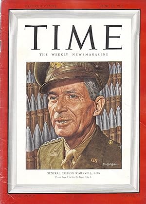 Time The Weekly News Magazine Volume XXXIX Number 24 June 15, 1942 hd