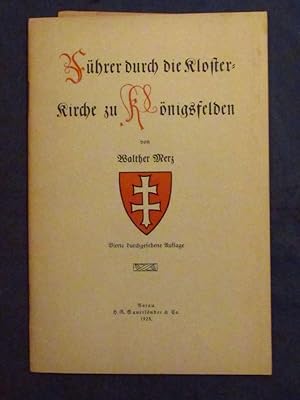 Imagen del vendedor de Fhrer durch die Kloster-Kirche (Klosterkirche) zu Knigsfelden. a la venta por Das Konversations-Lexikon