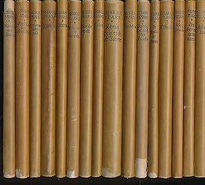 Shakespeares Werke in Einzelausgaben. 16 Bände. Auf Grund der Schlegel-Tieckschen Übertragung und...