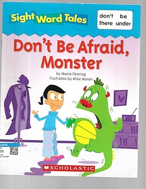 Seller image for Don't Be Afraid, Monster (Sight Word Tales: don't, be, there, under) for sale by TuosistBook