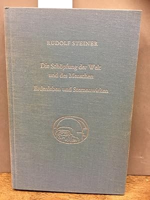 Immagine del venditore per Die Schpfung der Welt und des Menschen; ber Welt- und Menschenentstehung und den Gang der Kulturentwicklung der Menschheit [u.a.]. 14 Vortrge, gehalten vor d. Arbeitern am Goetheanumbau in Dornach vom 30. Juni - 24. September 1924. [Nach vom Vortragenden nicht durchges. Nachschr. hrsg. von d. Rudolf-Steiner-Nachlassverwaltung. Die Hrsg. besorgten Johann Waeger u. Paul Gerhard Bellmann] / Steiner, Rudolf: Gesamtausgabe : B, Vortrge : 3, Vortrge und Kurse zu einzelnen Lebensgebieten, Vortrge fr die Arbeiter venduto da Kepler-Buchversand Huong Bach