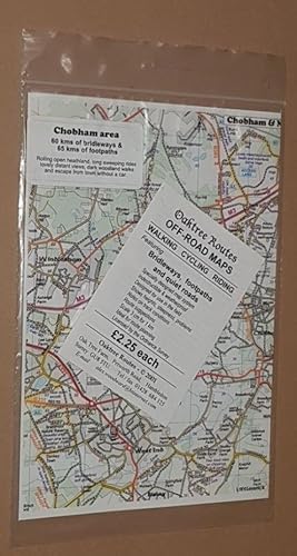 Chobham & North Woking, Off-road Map 3cm to 1km