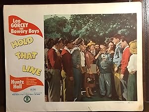 Seller image for Hold That Line Lobby Card for sale by AcornBooksNH