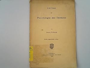 Seller image for Umrisse zur Psychologie des Denkens. for sale by Antiquariat Bookfarm