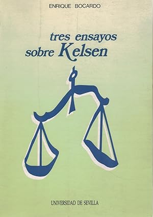 Imagen del vendedor de Tres ensayos sobre Kelsen a la venta por Librera Dilogo