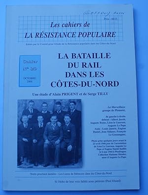 Les cahiers de la Résistance Populaire n° 8/9 : La bataille du rail dans les Côtes-du-Nord