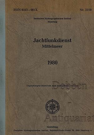 Jachtfunkdienst Mittelmeer. 1980.