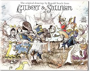 Seller image for Gilbert & Sullivan; A selection from Ronald Searle's original drawings for the animated feature film 'Dick Deadeye' for sale by Broadwater Books