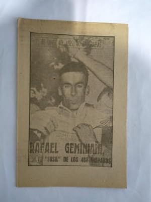 Rafael Geminiani, El "Fusil" de los 400 disparos