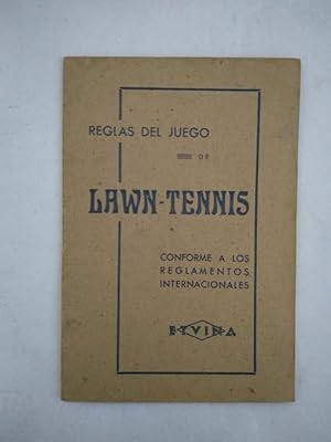 REGLAS DEL JUEGO DE LAWN - TENNIS.