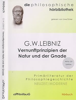 Image du vendeur pour Vernunftprinzipien der Natur und der Gnade - Hrbuch - Primrliteratur der Philosophie-Geschichte als Hrbcher- Neuzeit. Moderne - gelesen von Uwe Ecker / Gottfried Wilhelm Leibniz mis en vente par Der Buchecker