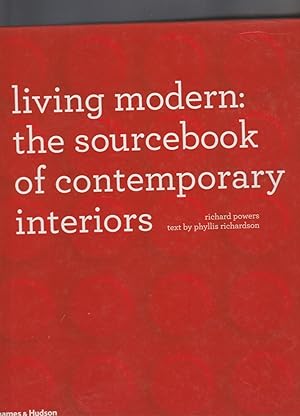 Seller image for LIVING MODERN: THE SOURCEBOOK OF CONTEMPORARY INTERIORS for sale by BOOK NOW