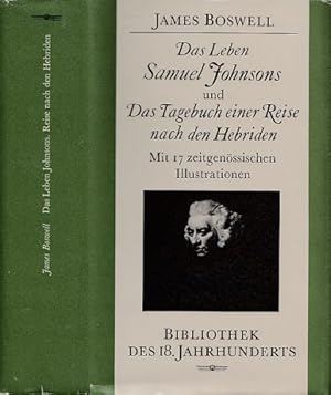 Bild des Verkufers fr Das Leben Samuel Johnsons und das Tagebuch einer Reise nach den Hebriden. Aus dem Englischen von Jutta Schlsser. zum Verkauf von Antiquariat an der Nikolaikirche