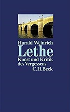 Seller image for Lethe - Kunst und Kritik des Vergessens. for sale by FIRENZELIBRI SRL