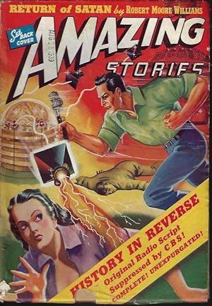 Bild des Verkufers fr AMAZING Stories: October, Oct. 1939 zum Verkauf von Books from the Crypt