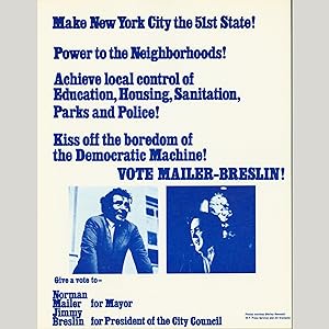 Make New York City the 51st State! Power to the Neighborhoods! .