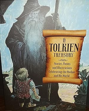 Bild des Verkufers fr A Tolkien Treasury: Stories, Poems and Illustrations Celebrating the Author and His Work zum Verkauf von Margins13 Books