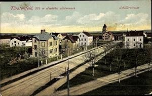 Ansichtskarte / Postkarte Fürstenfeld Steiermark, Schillerstraße, 276 Seehöhe