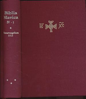 Seller image for Das Tetraevangelium des Makarije aus dem Jahre 1512 : der erste kirchenslavische Evangeliendruck. Biblia Slavica. Herausgegeben von Hans Rothe und Friedrich Scholz unter Mitarbeit von Christian Hannick und Ludger Udolph. Serie IV: Sdslavische Bibeln Band 1. for sale by Fundus-Online GbR Borkert Schwarz Zerfa