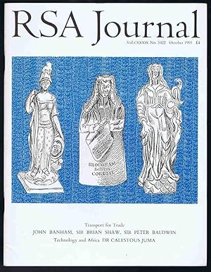 Seller image for RSA Journal No. 5422 October 1991: The Journal of the Royal Society for the Encouragement of Arts, Manufactures & Commerce for sale by Lazy Letters Books