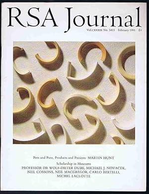 Seller image for RSA Journal No. 5415 February 1991: The Journal of the Royal Society for the Encouragement of Arts, Manufactures & Commerce for sale by Lazy Letters Books