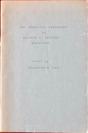 Image du vendeur pour The Complete Checklist of Science Fiction Magazines mis en vente par Canford Book Corral