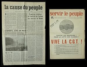 Paris Mai 1968. - 8 journaux / tracts.