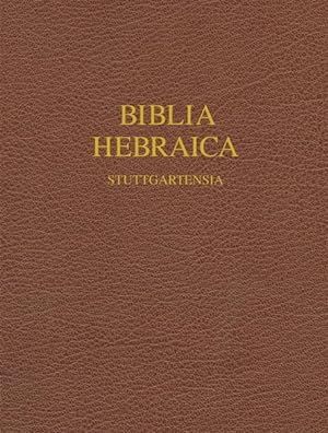 Image du vendeur pour Biblia Hebraic Stuttgartensia : Wide Margin -Language: Hebrew mis en vente par GreatBookPrices