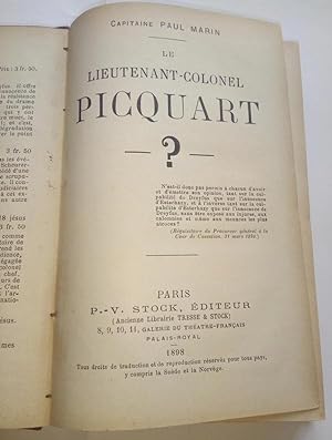 Le lieutenant-colonel Picquart ?