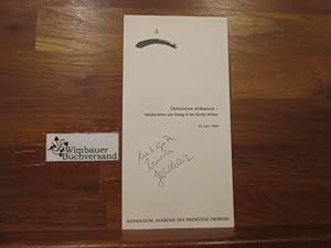 Bild des Verkufers fr Original Autogramm Bernd Kaut /// Prsident Missio /// Autogramm Autograph signiert signed signee zum Verkauf von Antiquariat im Kaiserviertel | Wimbauer Buchversand