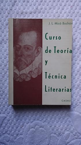 Bild des Verkufers fr CURSO DE TEORA Y TCNICA LITERARIAS zum Verkauf von Ernesto Julin Friedenthal