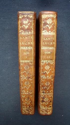 Imagen del vendedor de L'anti-Lucrce, pome sur la religion naturelle compos par M. le Cardinal de Polignac; traduit par M. de Bougainville - a la venta por Le Livre  Venir