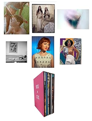 Seller image for Nazraeli Press Six x XX (6 by XX), Limited Edition(s) (with 6 Prints): Petra Collins: Kamasz Nyar; Lalla Essaydi: Lalla Essaydi; Marilyn Minter: Cunt; Catherine Opie: Girlfriends; Laurie Simmons: How We See ("Doll Girls"); Mickalene Thomas: Black is Beautiful for sale by Vincent Borrelli, Bookseller