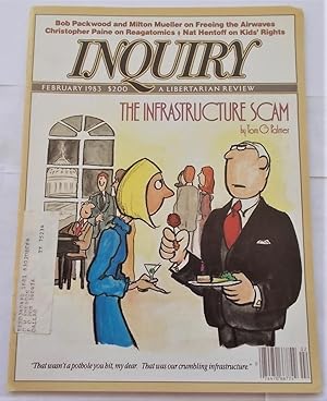 Image du vendeur pour Inquiry Magazine: A Libertarian Review (February 1983) mis en vente par Bloomsbury Books